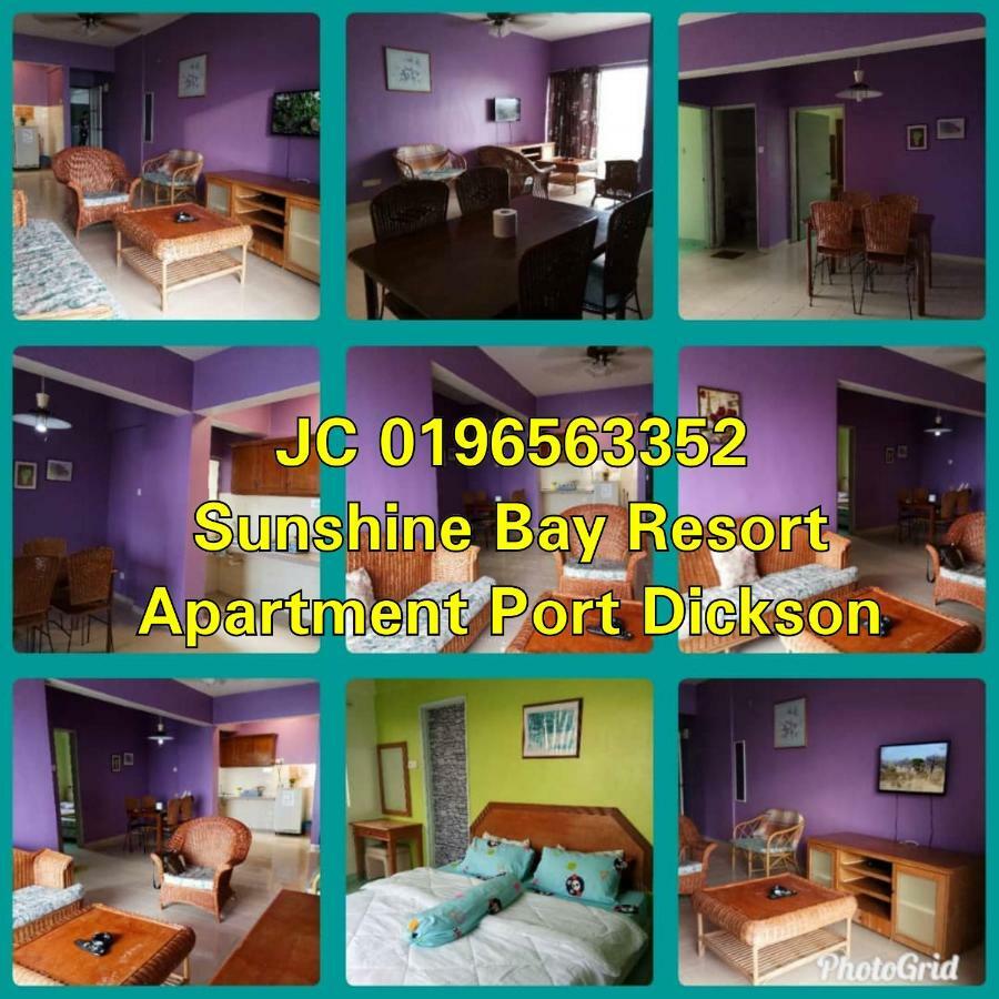 Jc Sunshine Bay Resort Apartment Port Dickson Exteriör bild